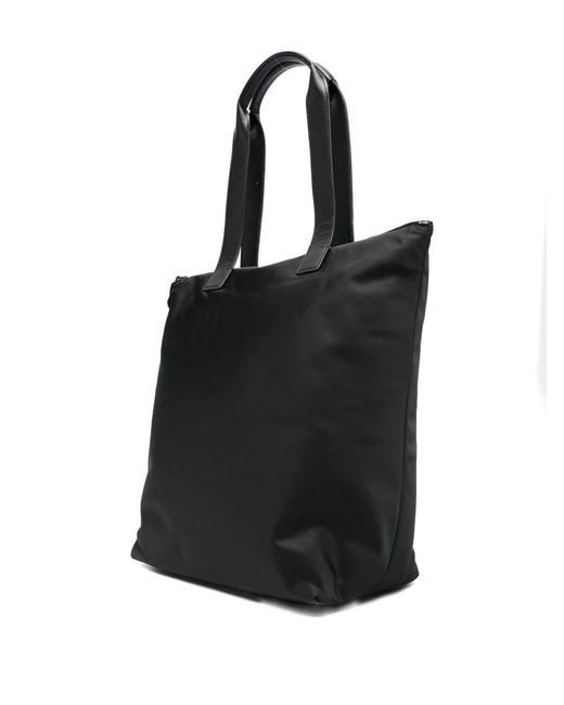 Emporio Armani Black Nylon Tote Bag for men