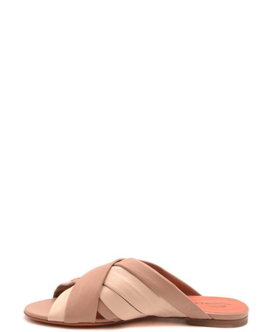 Santoni Pink Sandals
