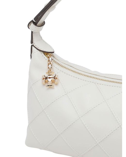 Tory Burch Natural Fleming Pochette