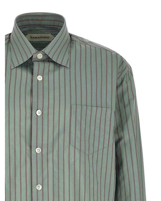 NAMACHEKO Green Colt Shirt for men