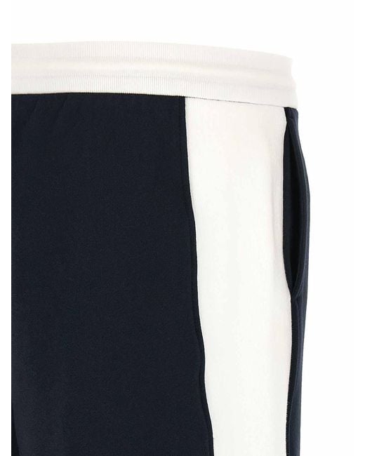 Thom Browne Blue 4 Bar Bermuda Shorts for men
