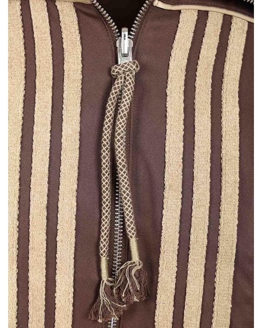 Adidas Originals Brown Woven Jacket Adidas Song For The Mute for men