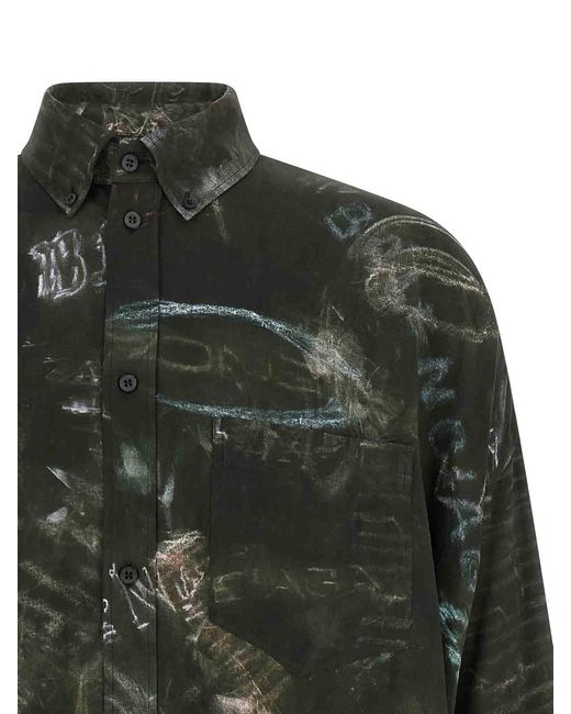 Balenciaga Black Cocoon Shirt for men