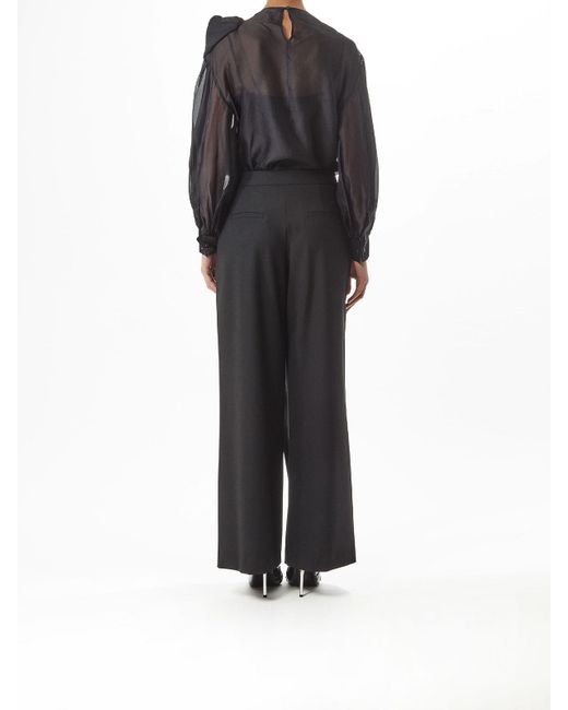 Karl Lagerfeld Gray Wrap Pants