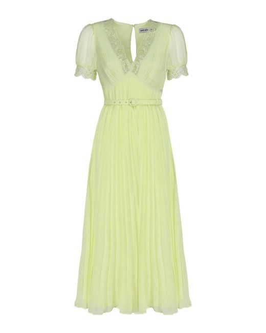 sachin and babi light blue dress Trendy Long Sleeves Pleated Ruffles Floor Length Chiffon Bridesmaid Dr main image 1