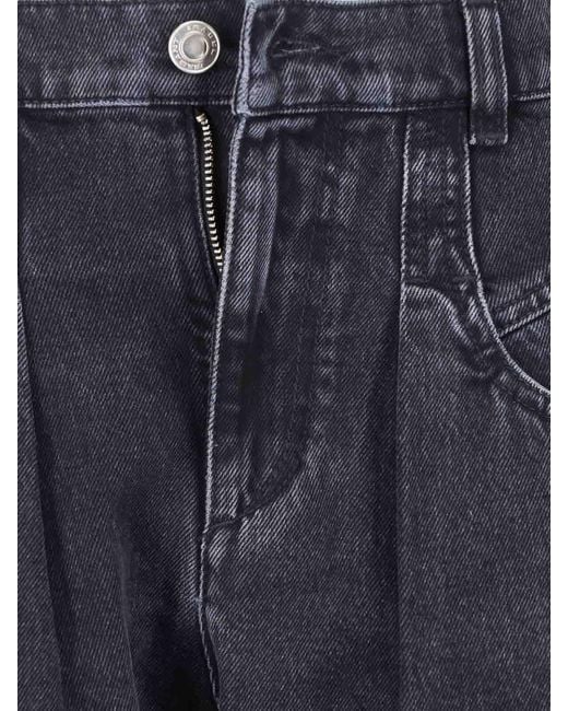 Isabel Marant Blue Loose Jeans