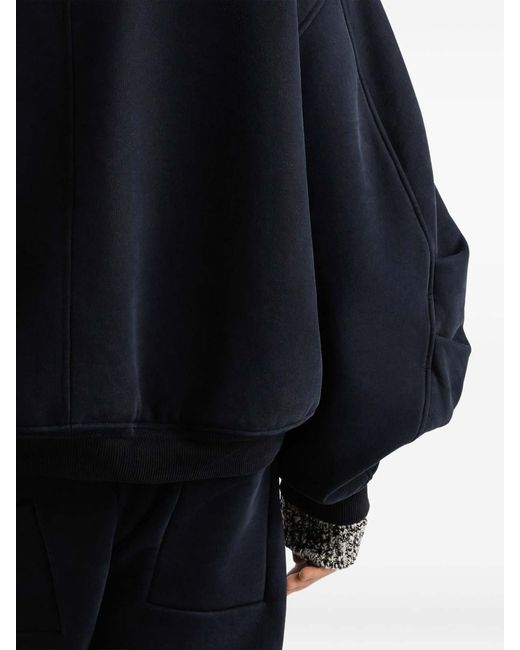 Dolce & Gabbana Blue Hooded Sweatshirt for men