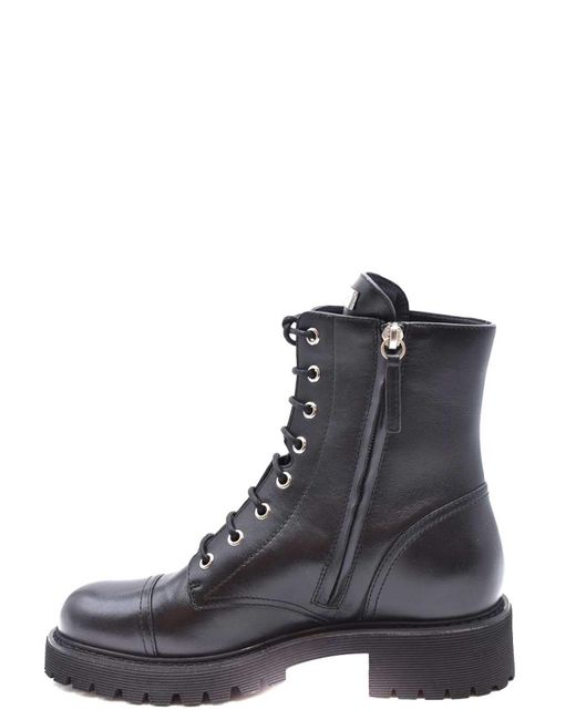 Giuseppe Zanotti Black Ankle Boots