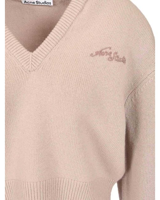 Acne Pink Wool Sweater