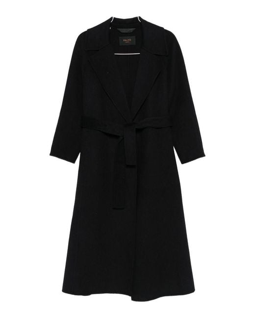 Paltò Black Paola Wool Coat