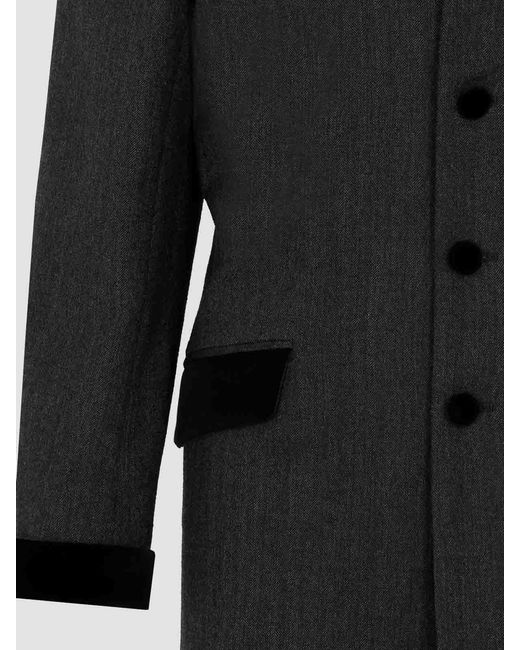 Maison Margiela Black Wool Jacket