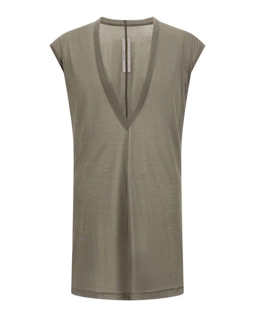 Rick Owens Gray 'Dylan' T-Shirt for men