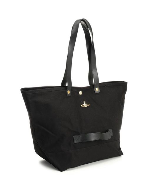 Vivienne Westwood Black Utility Shopper