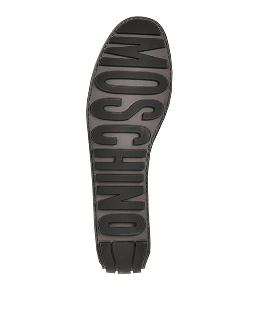 Moschino Black Loafers for men