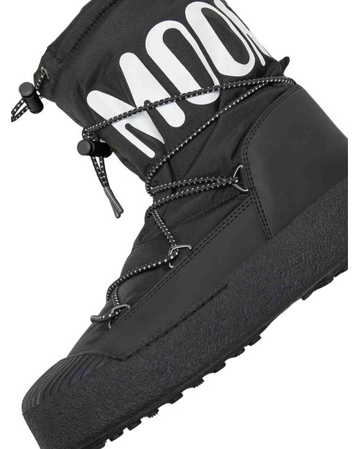 Moon Boot Black Moon Boot for men