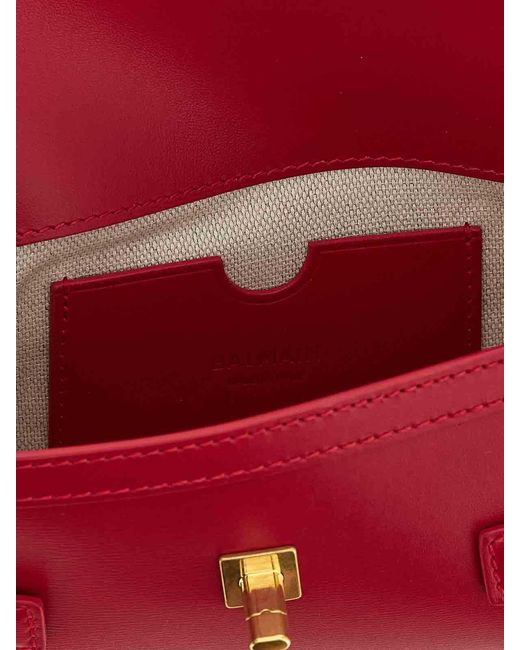 Balmain Red B-Buzz 23 Clutch