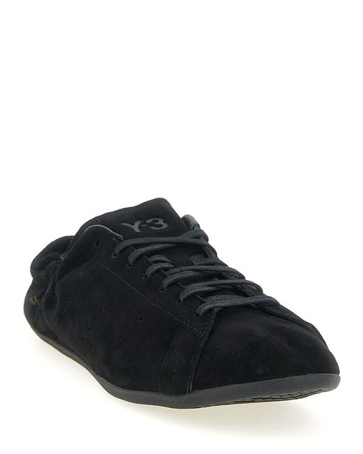 Y-3 Black Stan Smith Lo Pro Sneakers for men