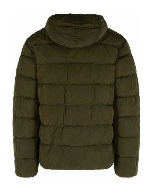C P Company Green Chrome-R Polyamide Down Jacket for men