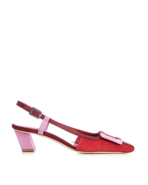 Roger Vivier Red Slingback Pumps