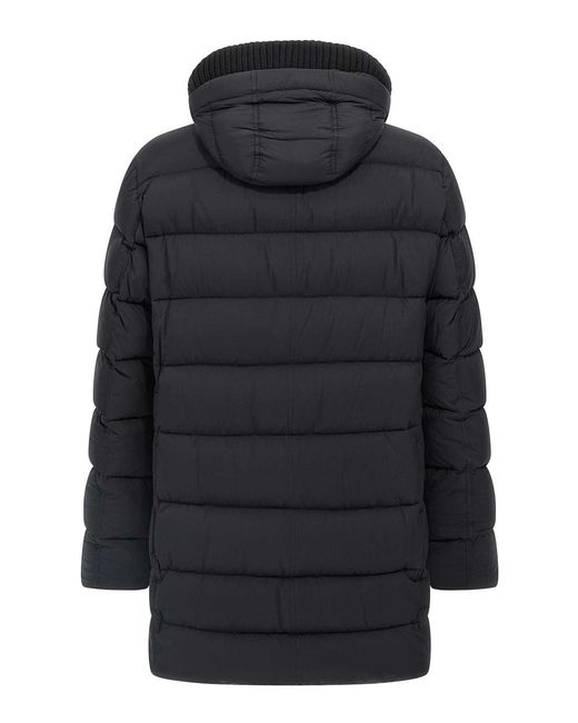 Herno Blue Down Jacket for men