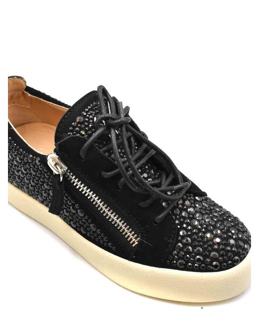 Giuseppe Zanotti Black Sneakers