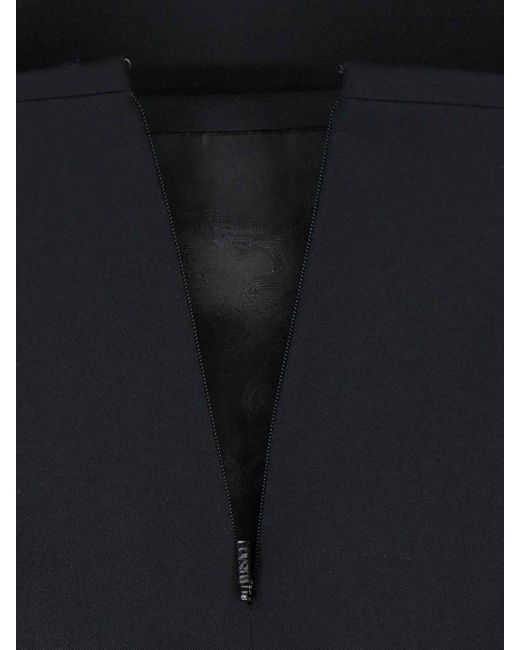 Versace Black Medusa 95 Midi Skirt