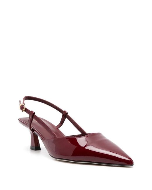 Stuart Weitzman Red Vinnie 50 Slingback