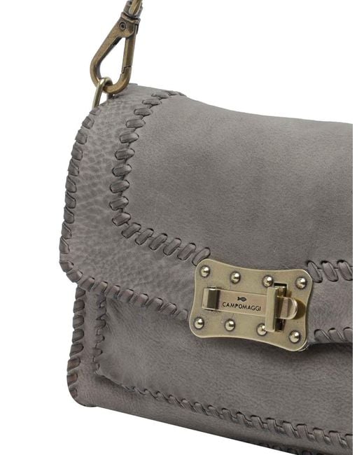Campomaggi Gray Agnese Crossbody Bag