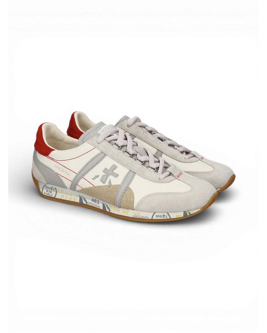 Premiata White Sneakers Bianco