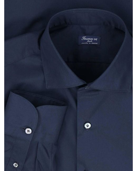 Finamore 1925 Blue Shirt for men