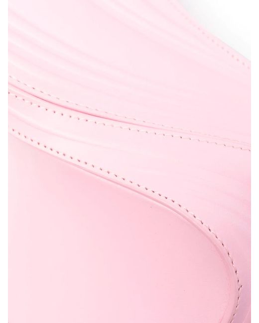 Mugler Pink Mini Shoulder Handbag