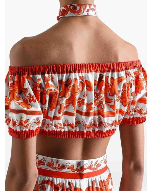 Dolce & Gabbana Red Top