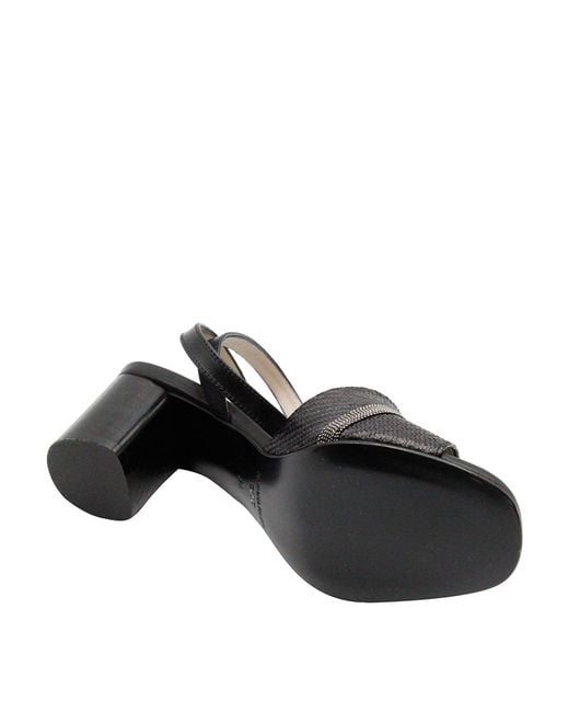 Fabiana Filippi Black Lace-Up