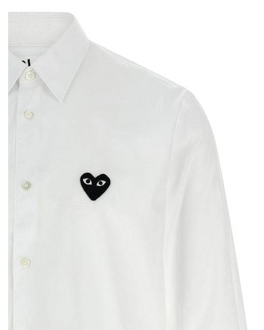COMME DES GARÇONS PLAY White Shirt for men