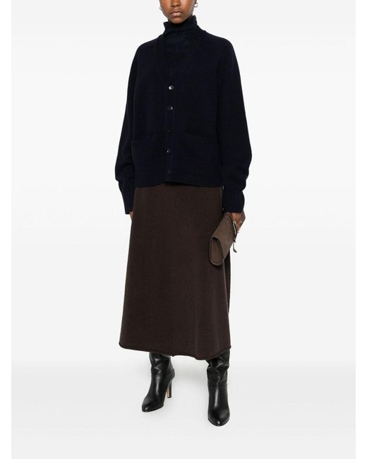 Extreme Cashmere Blue Cashmere Cardigan