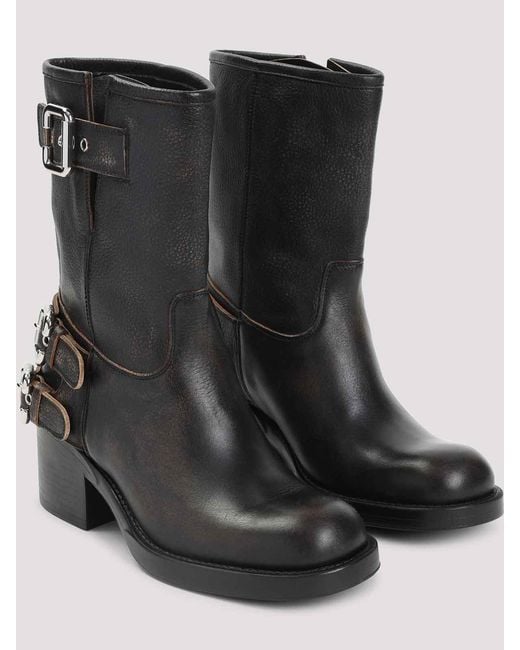 Chloé Black Dakota Boots