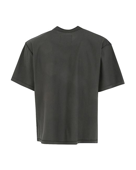 Sacai Gray Cotton Jersey T-shirt for men