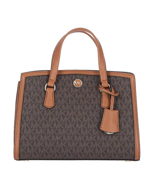 Michael Kors Small Messenger Bag in Brown Lyst UK