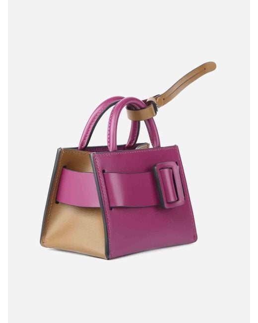 Boyy Pink Leather Bag
