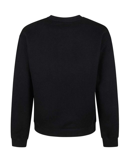 Valentino Garavani Blue Jersey Sweatshirt, Reg, Embro Patch for men