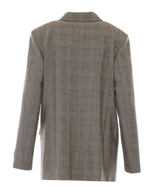 Mulberry Gray Check Jacket