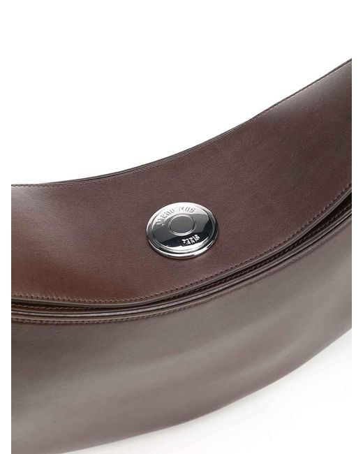 Jacquemus Brown Large "Ovalo" Hobo Bag