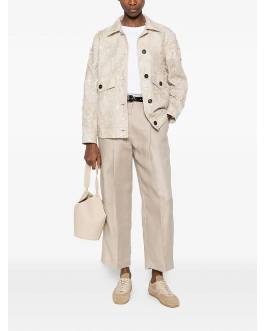 Brunello Cucinelli Natural Jacket