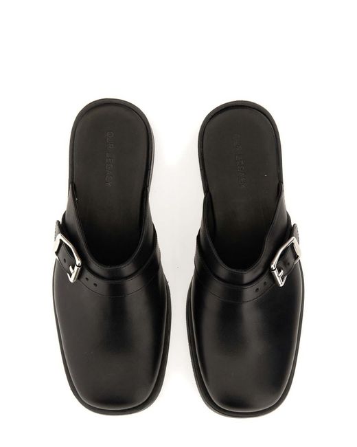 Our Legacy Black Mules