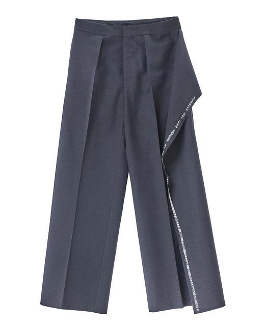 Moschino Blue Selvedge Trousers