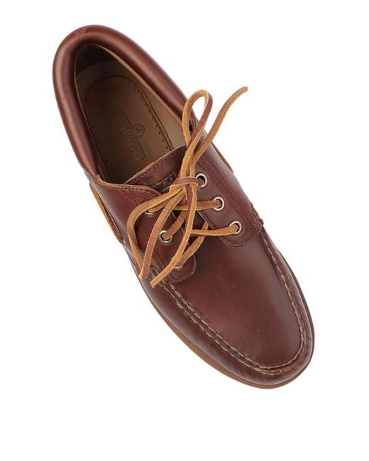 Sebago Brown Acadia Lace-Ups for men