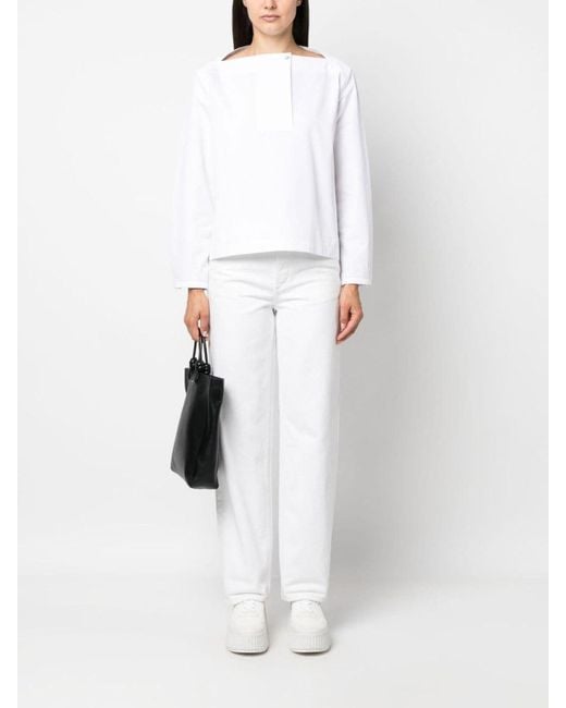 Jil Sander White Tops