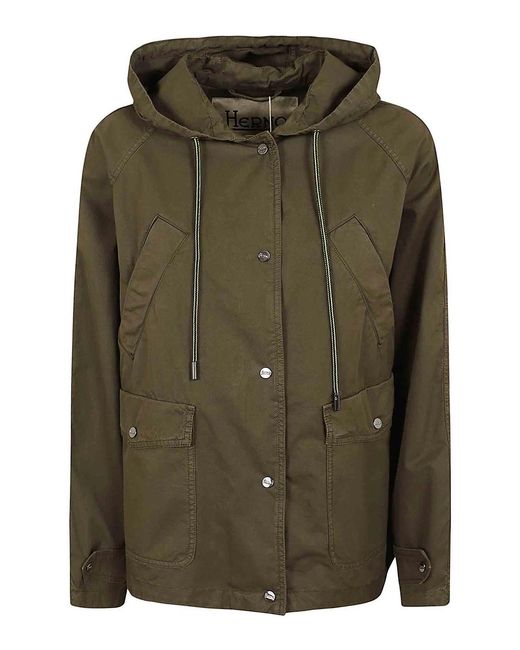 Herno Green Padded Jacket