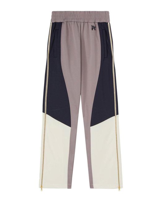 Palm Angels Blue Sport Trousers