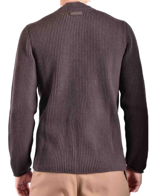 Moschino Purple Sweater for men